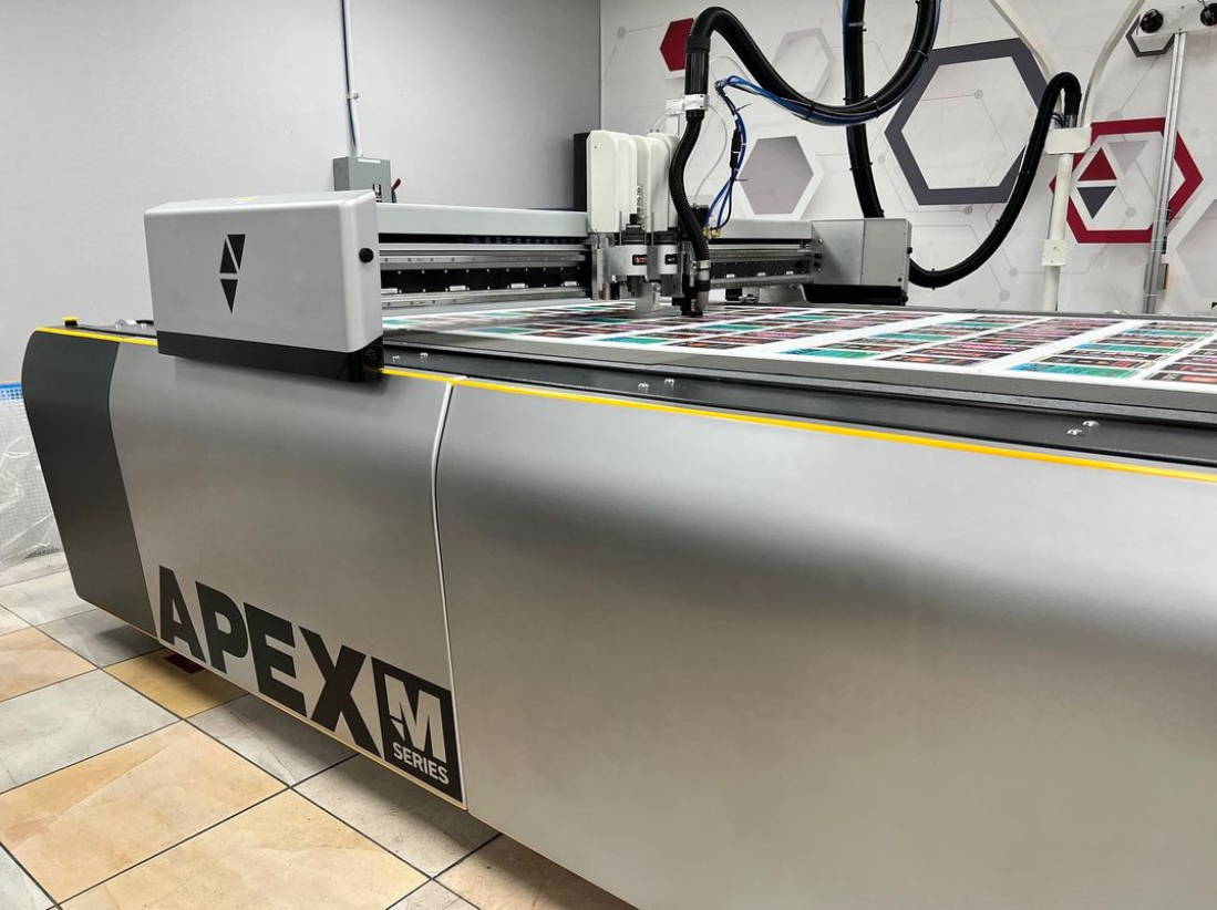 Apex M Series Digital Flatbed Cutters Cutworx USA